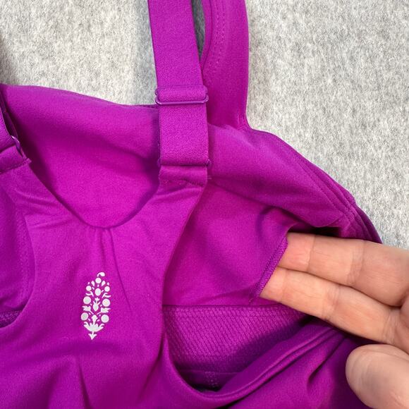 Free People Movement X Hatch Maternity Bra WMNS XS Purple Never Better Racerback - Picture 5 of 11